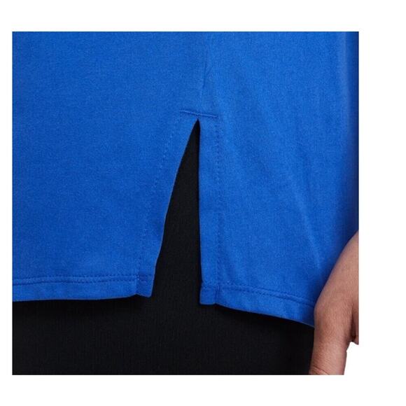 Nike Women's Dri-Fit Swoosh Stars Training Tank Blue XS - Picture 7 of 7